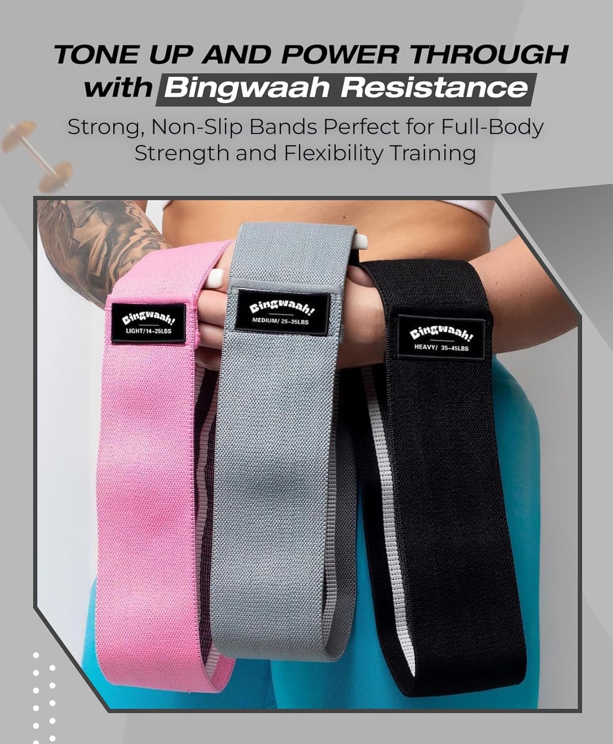 Fabric Resistance Bands for Wo - огляд і ціна Resistance Loop Mini Band