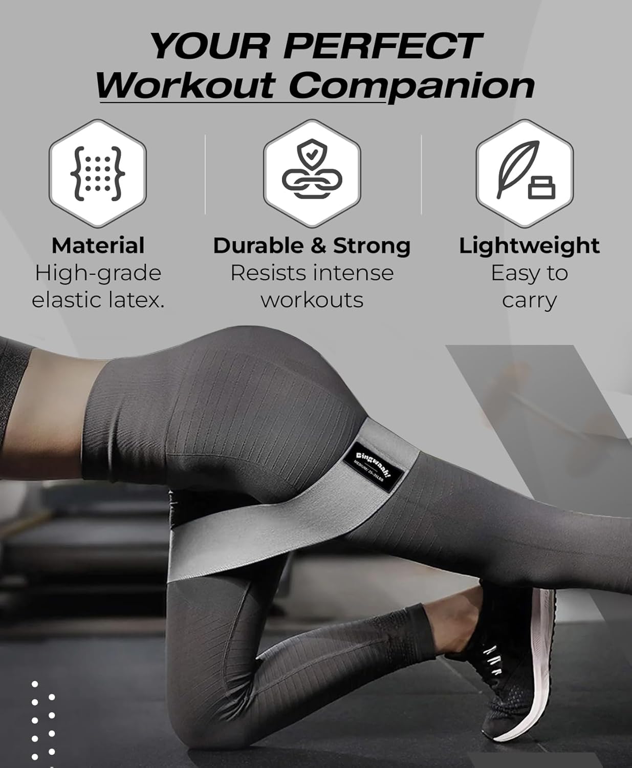 Fabric Resistance Bands for Wo - огляд і ціна Resistance Loop Mini Band