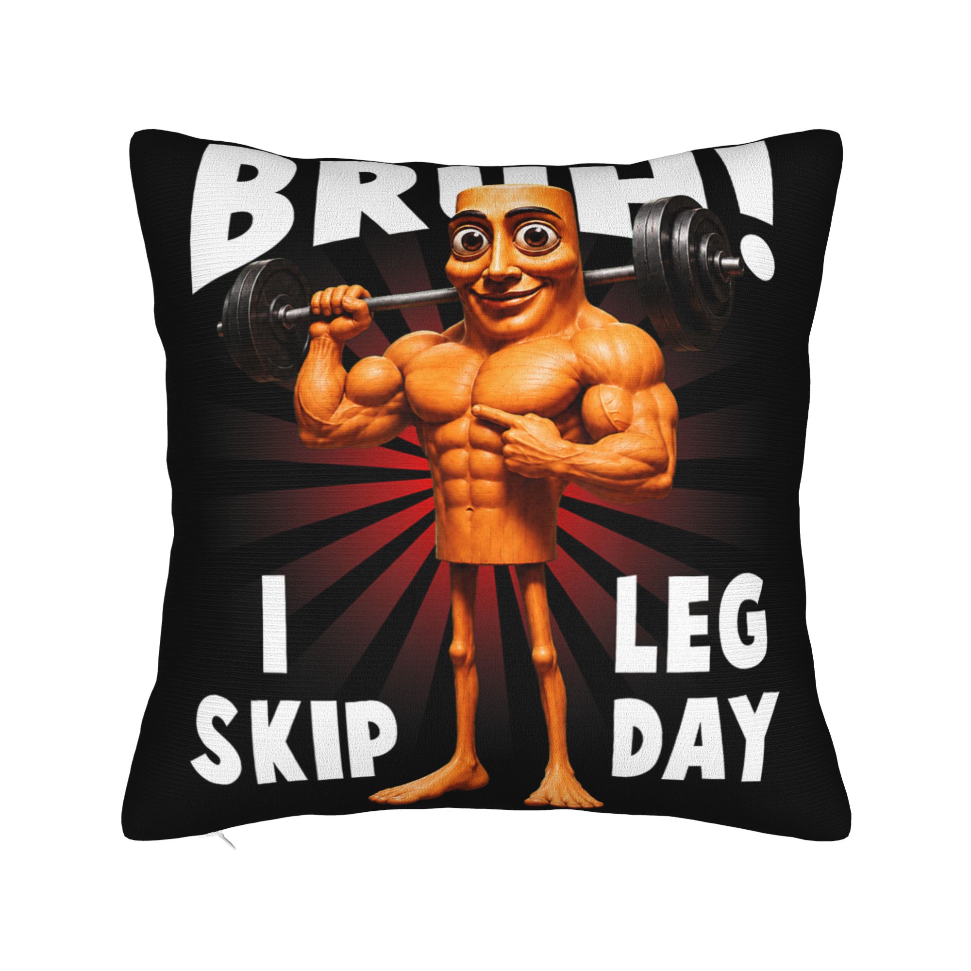 Bruh I Skip Leg Day Tung Tung  - огляд і ціна Home Gym Leg Day