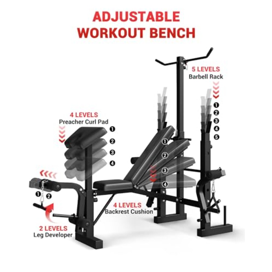 Home Gym 8-in-1 Foldable Weigh - огляд і ціна Home Gym Lat Pulldown