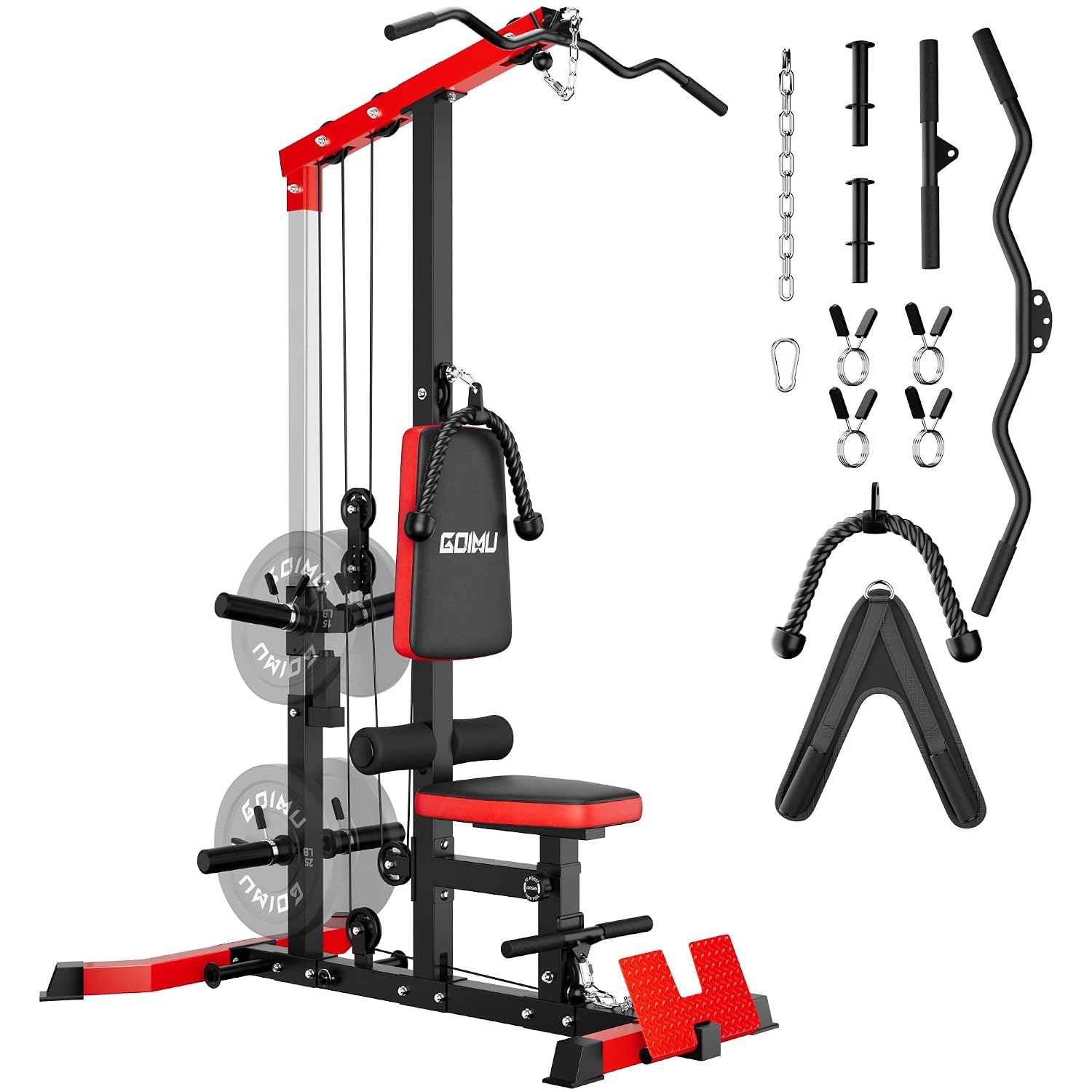LAT Pulldown & Row Cable Machi - огляд і ціна Home Gym Lat Pulldown