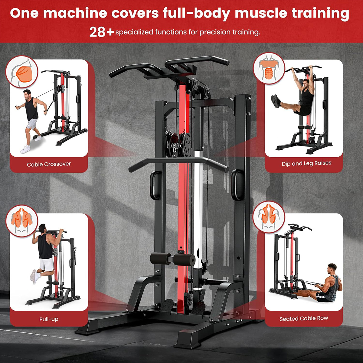 Pooboo Home Gym Machine - High - огляд і ціна Home Gym System