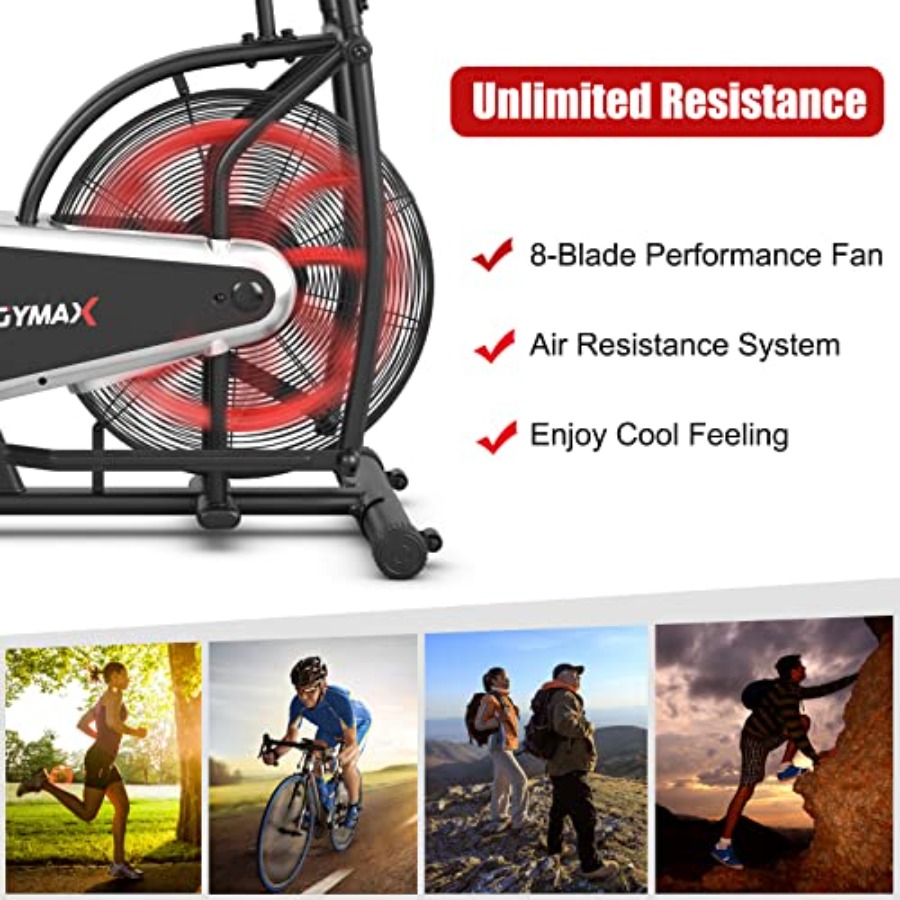 Home gym cardio training: fan  - огляд і ціна Home Gym Bike
