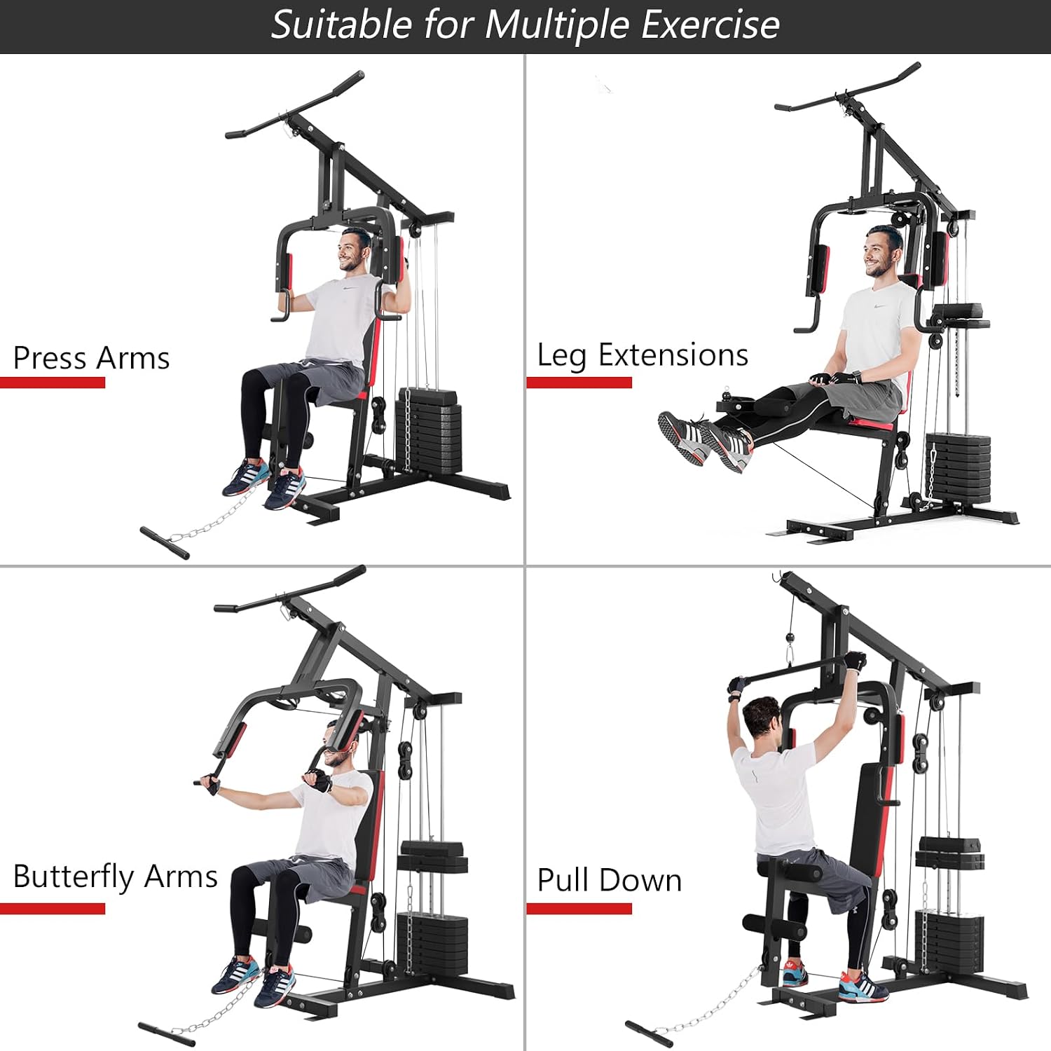 Multifunction Home Gym System  - огляд і ціна Home Gym Total Fitness