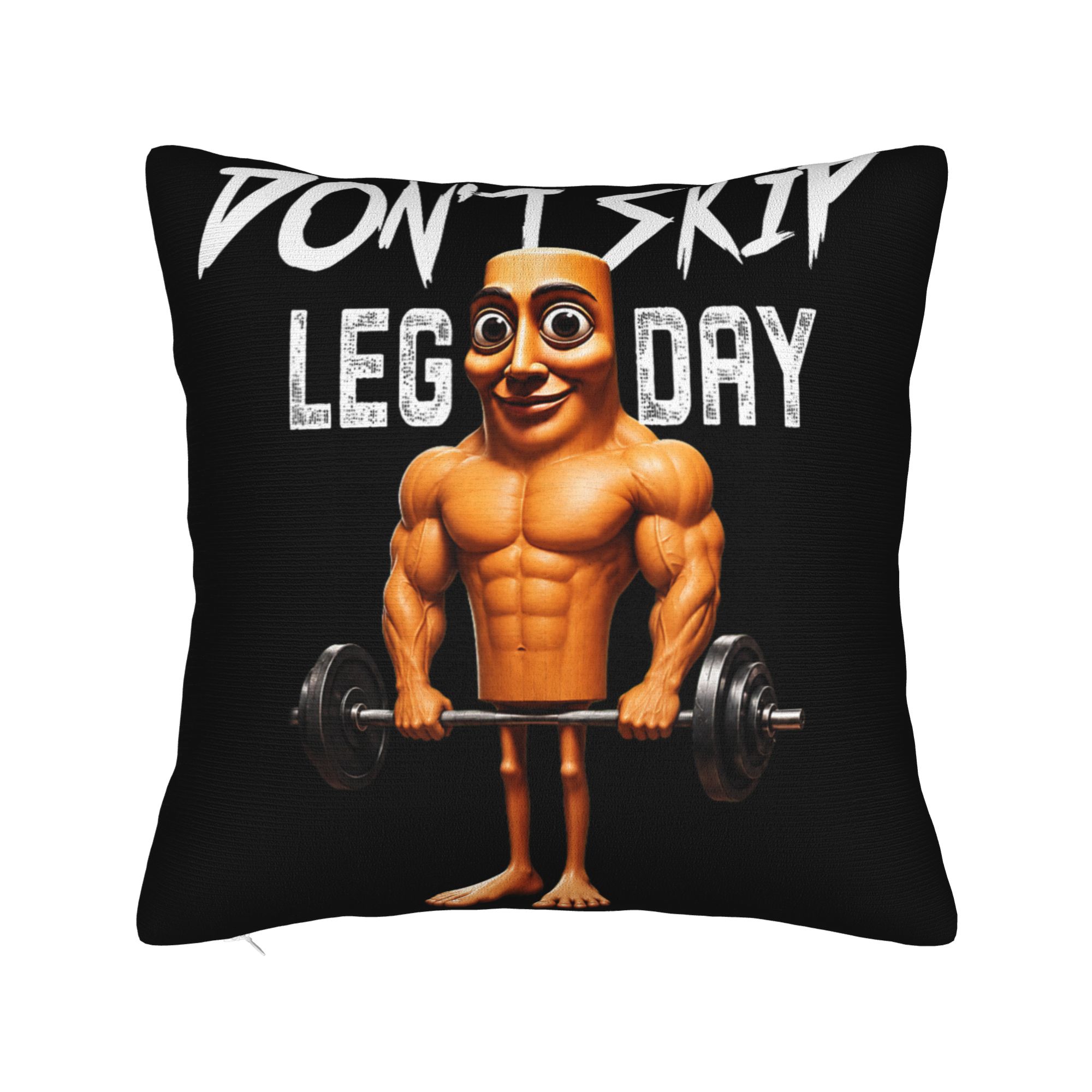 Pillow Case Don't Skip Leg Day - огляд і ціна Home Gym Leg Day