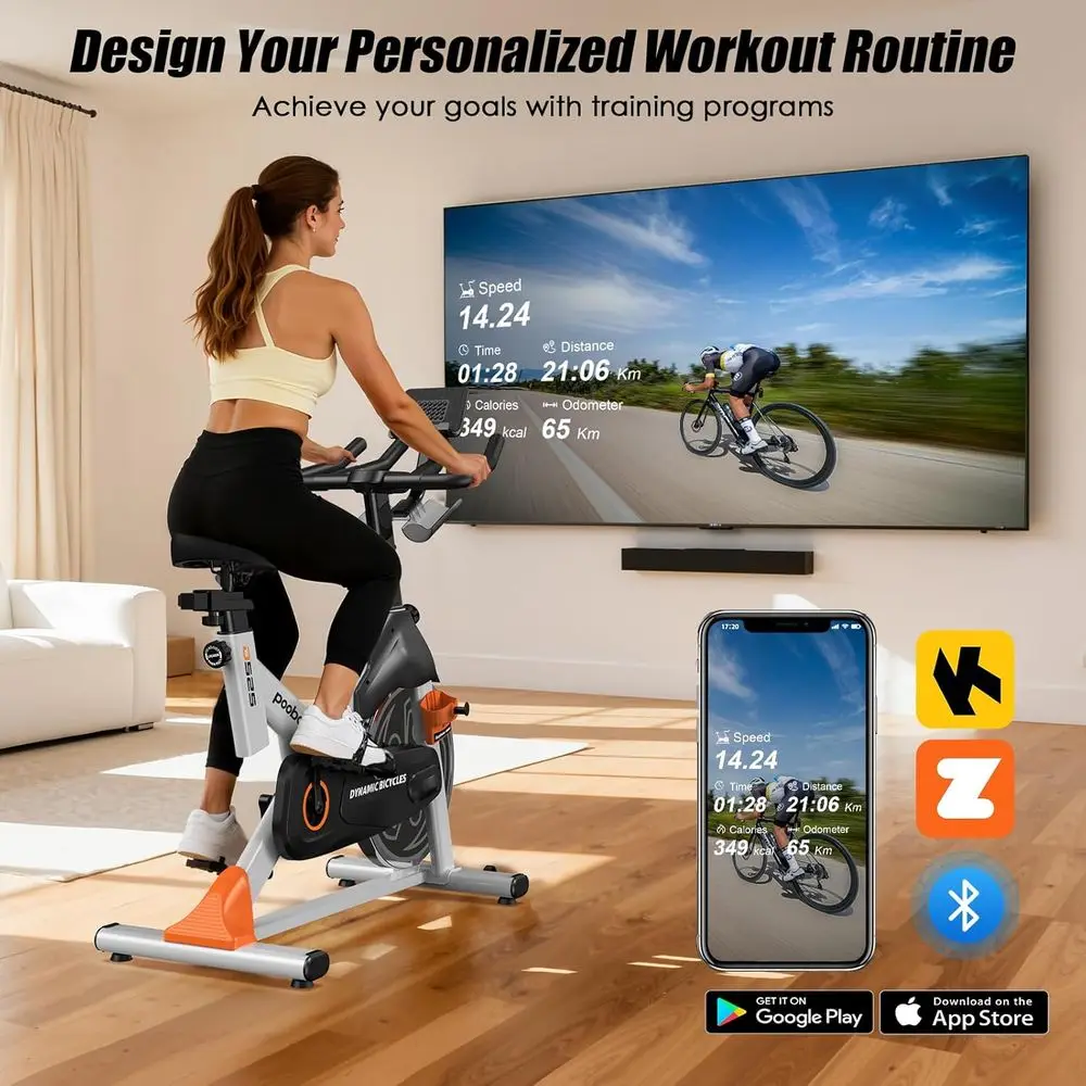 Silent Magnetic Exercise Bike  - огляд і ціна Home Gym Bike