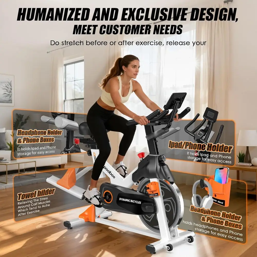 Silent Magnetic Exercise Bike  - огляд і ціна Home Gym Bike