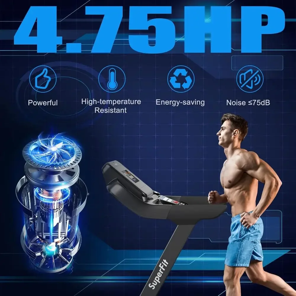 Heavy-Duty Treadmill with 4.75 - огляд і ціна Home Gym System