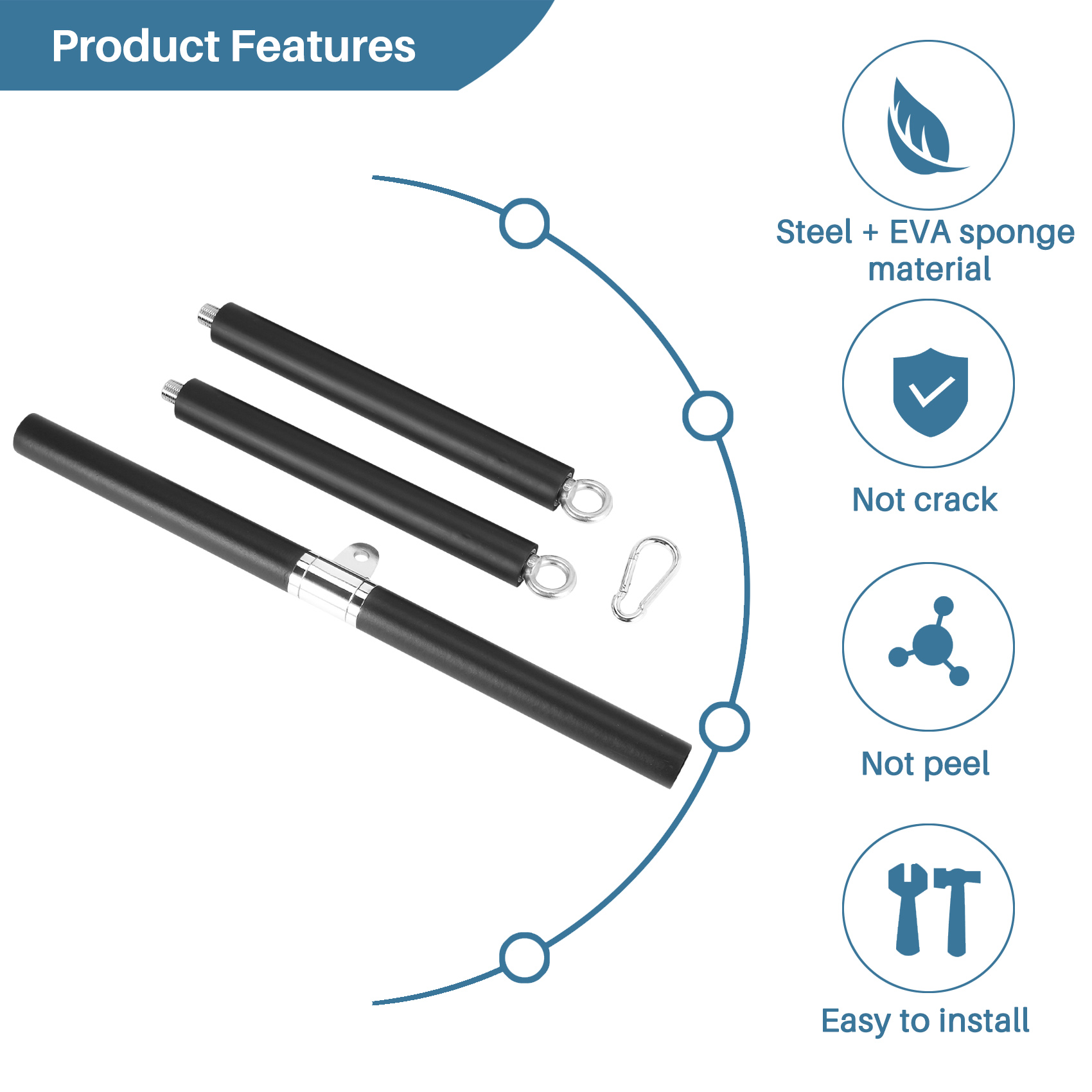 didyou Multifunction Adjustabl - огляд і ціна Home Gym Lat Pulldown