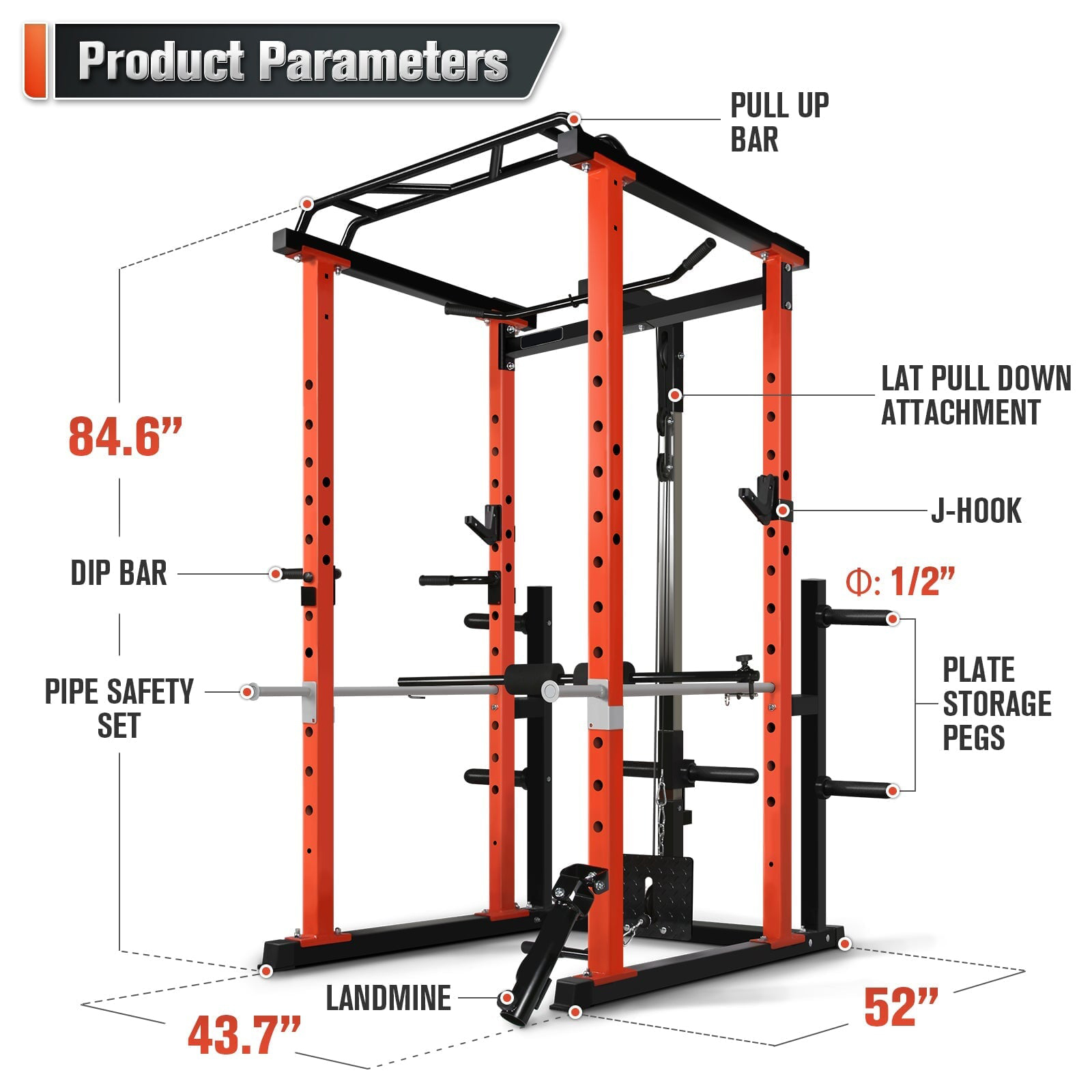 Commercial  Multi-function Pow - огляд і ціна Home Gym System