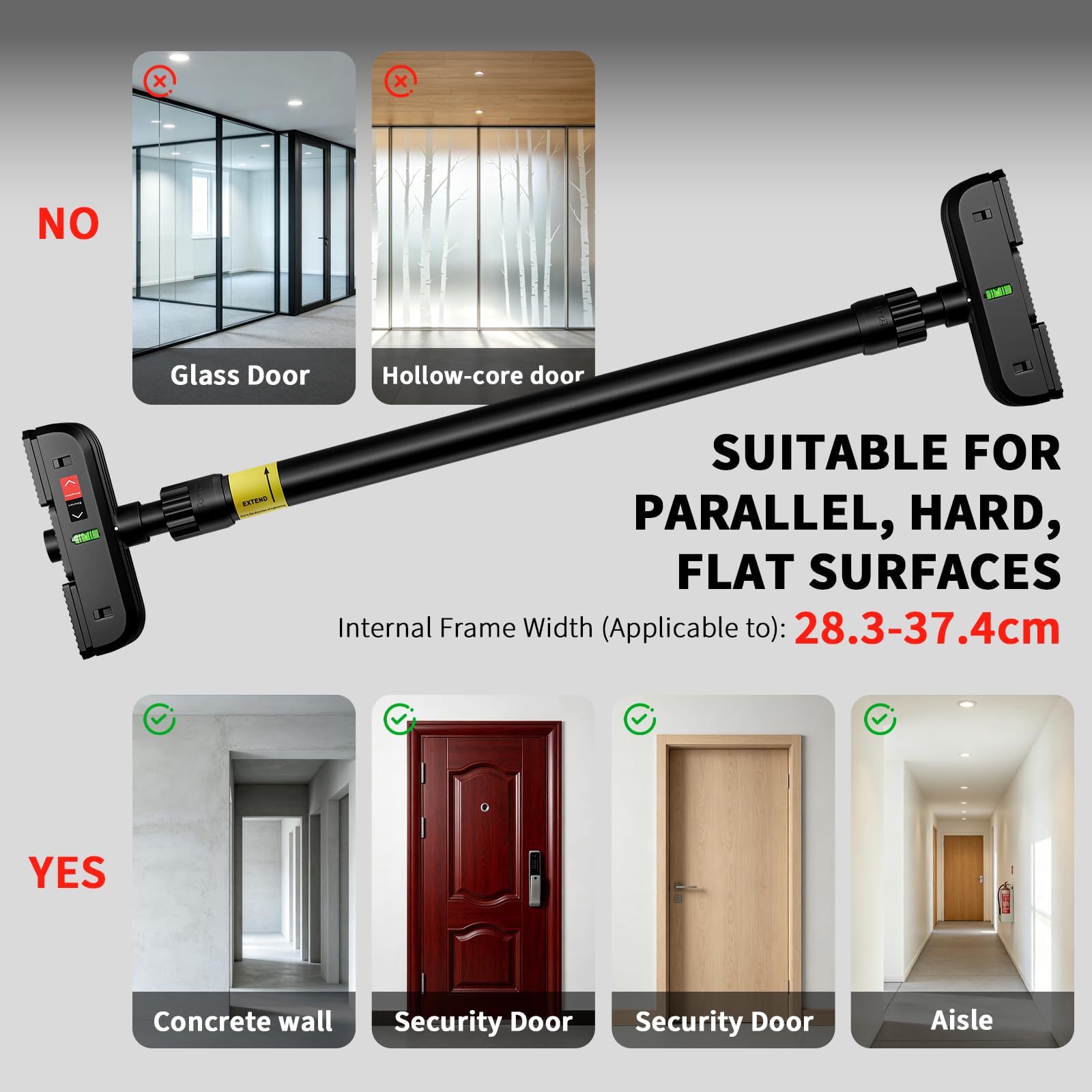 Pull Up Bar for Doorway, Door  - огляд і ціна Suspension Trainer Door