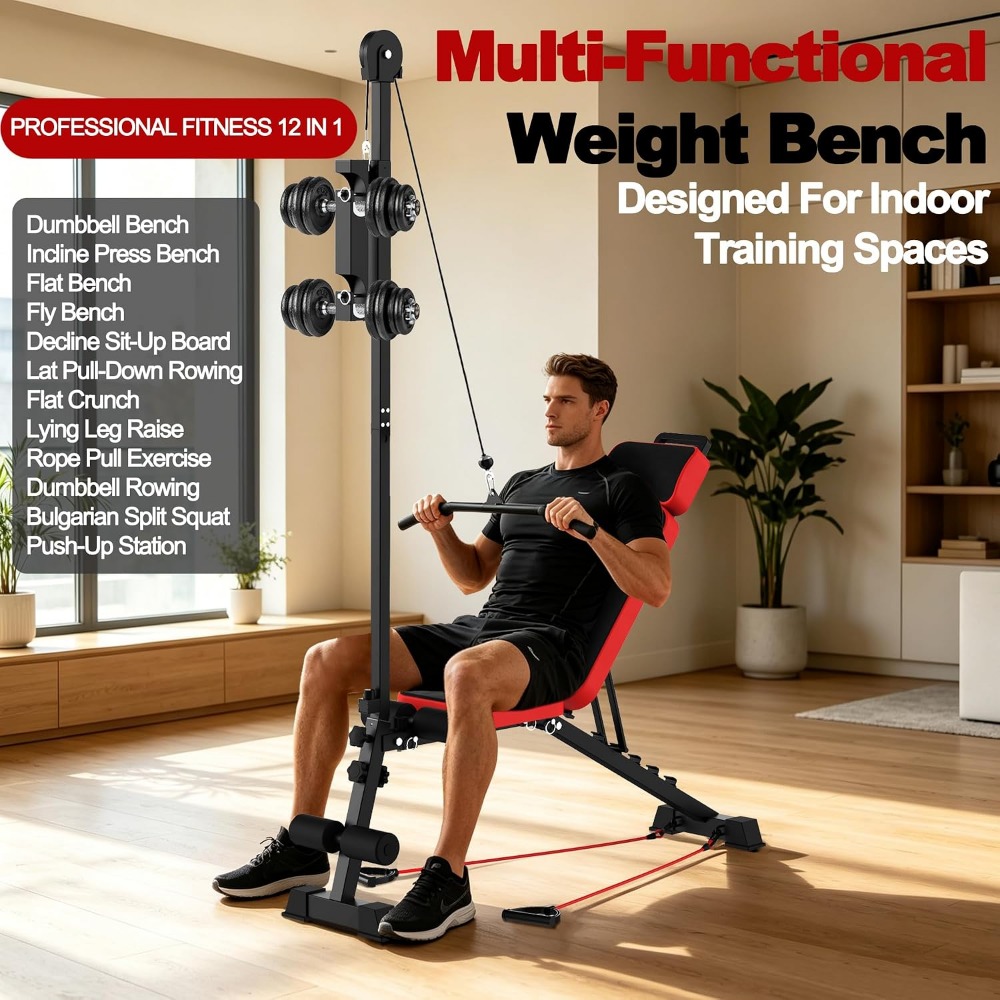 Multi-Functional Weight Bench  - огляд і ціна Home Gym System