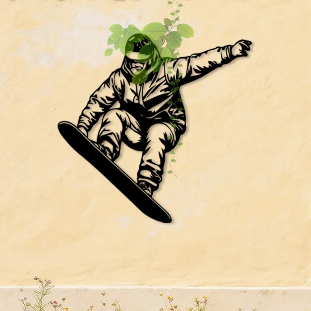 Brand Metal Wall Art Snowboard - огляд і ціна Home Gym Outdoor Ideas